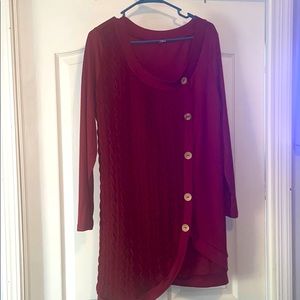 Beautiful maroon sweater
